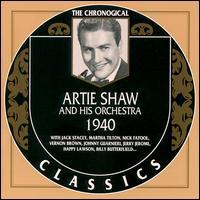 Artie Shaw. 1940